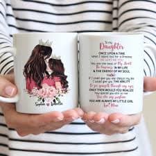 Mother & Little Princess - To my daughter Once upon a time When I asked God for