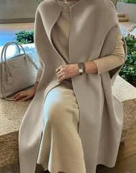 2025 JAPAN Style Thicked Warm Coats O Neck Hiddn Breasted Jackets New Solid Simple Capes Outfits Spring Winter Clothes Women - AliExpress 200000345