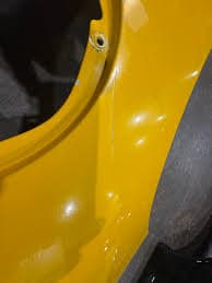 C5 Corvette Driver Side Rear Quarter Panel Yellow Z06/FRC