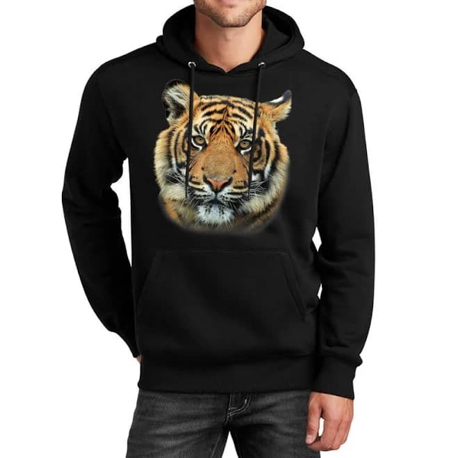 Artistshot Tiger Feline Predator Hoodie