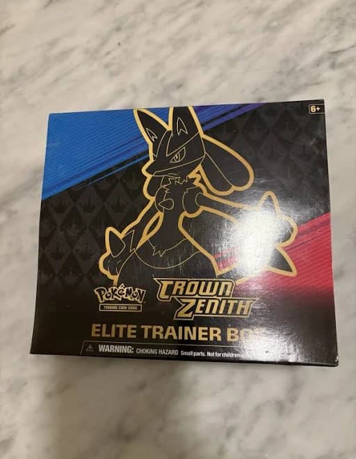 Pokemon Crown Zenith Etb Sealed