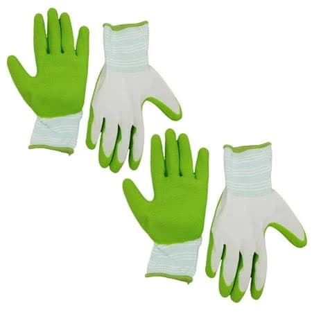 Women's Breathable Rubber-Coated Gardening Gloves