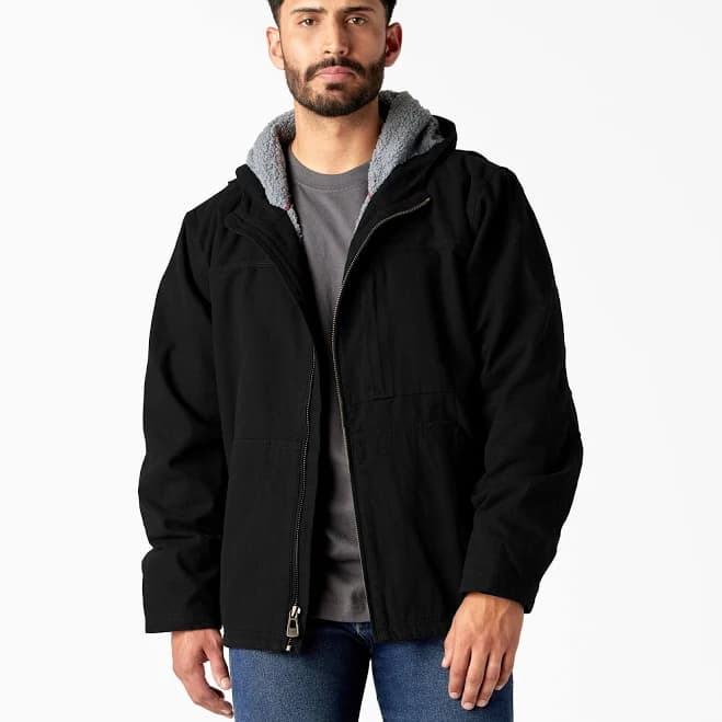 Dickies Men's Duck Sherpa Lined Jacket