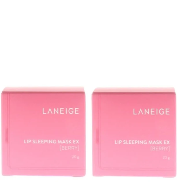 Laneige Lip Sleeping Mask Ex Berry 20g/ 0.7oz (2 Pack)