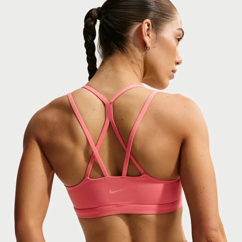 Nike Women's Zenvy Strappy Light-Support Padded Sports Bra