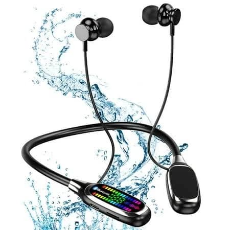 HopePow Magnetic Neckband Bluetooth 5.4 Headphones