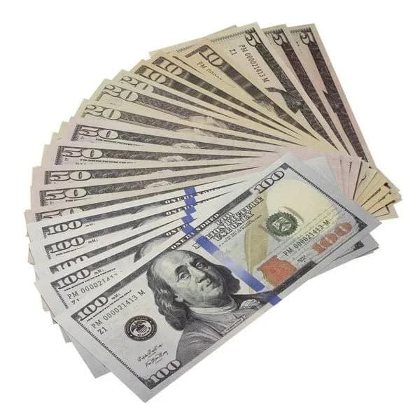 Mixed 25 Bill Pack Prop Money