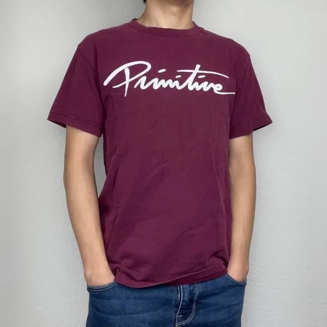 Primitive Skateboarding Nuevo Script Tee
