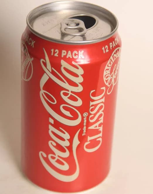 Coca-coke Classic Soda Can