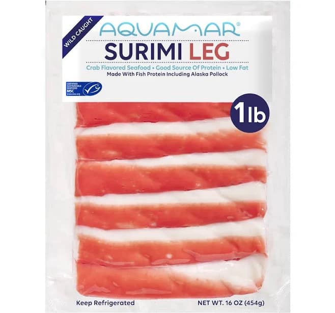 Aquamar Surimi Leg Style Imitation Crab