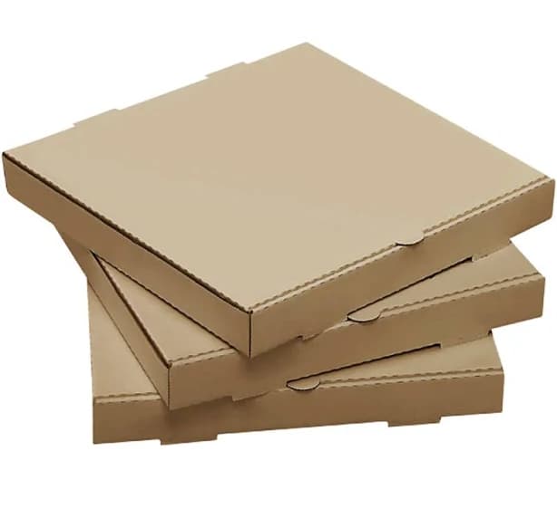 8" x 8" Kraft PIZZA BOX Plain | 50/case - Arvco
