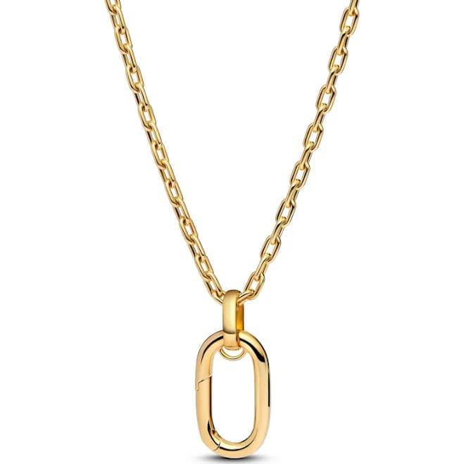 Pandora Moments Openable Large Link Pendant Necklace