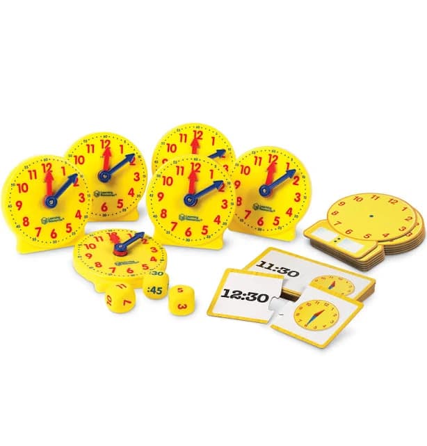 Learning Resources About Time! Small Group Activity Set
