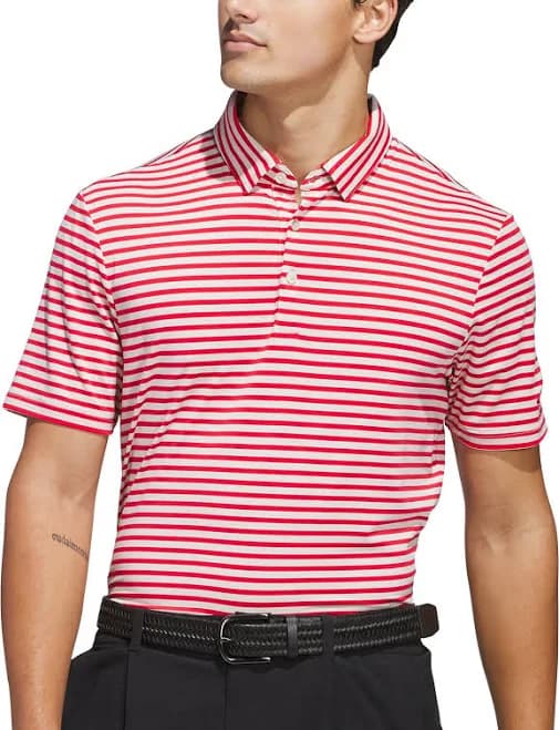 adidas Ultimate365 Stripe Golf Polo