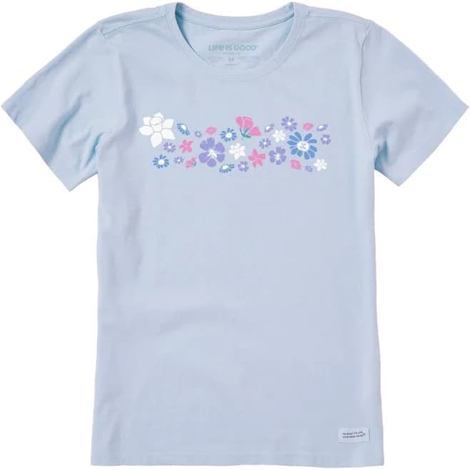 Life Is Good Women's Spring Wildflower T-Shirt