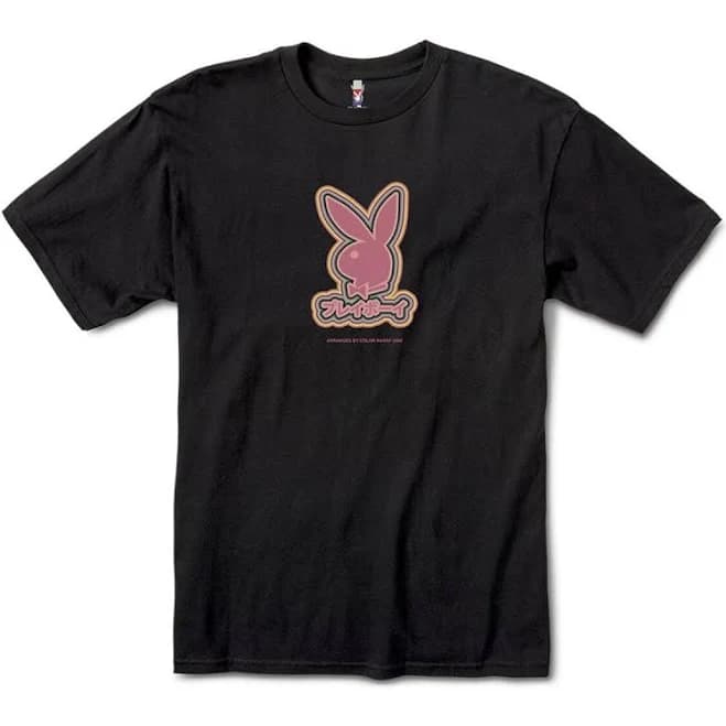Playboy Tokyo Rabbit Head Tee Black 2XL