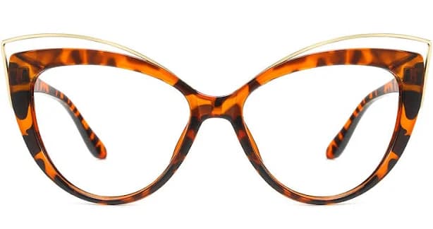 Ublins Women's Cateye Tortoise Frame