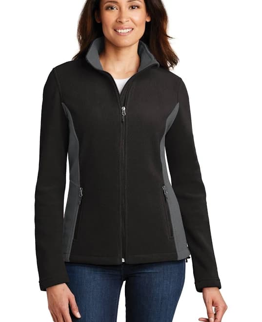 Port Authority l216 Ladies Colorblock Value Fleece Jacket
