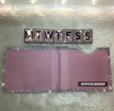 Crystal Disabled Badge Wallet | Crystal Boudoir