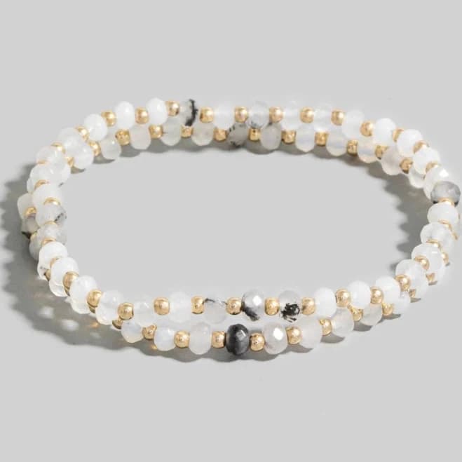 Stone Beaded Bracelet