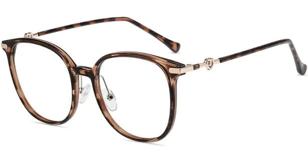 Firmoo UK Women's Full Frame TR & Metal Eyeglasses