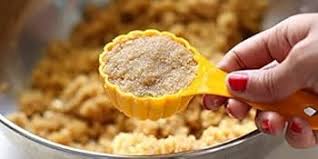 Amazon.com: Garden Of Arts Prasad Mud Scoop, Plastic Kitchen Tool Mould/Ladoo Mould SpoonYellow (Pack of 2): Home & Kitchen