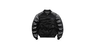Men's Trendy Baseball Collar Varsity Retro Embroidered Print Jacket (Black,S) at Amazon Men's Clothing store