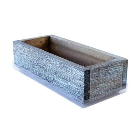 Handy Pantry Reclaimed Barnwood Style Planter Box