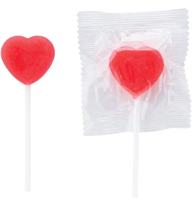 Mini Heart Suckers