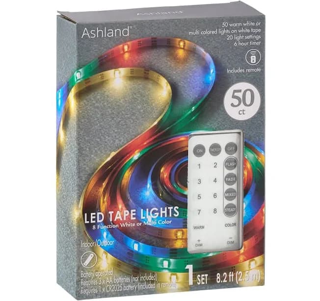 Ashland 50ct. Color Changing LED Tape Lights