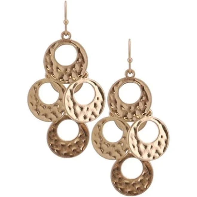 Unique Chic Edgy Drop Earrings