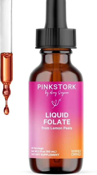Liquid Folate Drops – 5-mthf Methylfolate B9 Vitamin | Liquid Folic