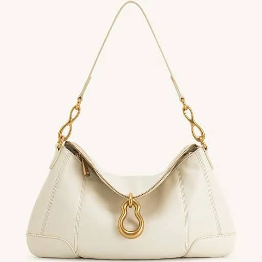 Jayla Metal Pendant Embellished Shoulder Bag