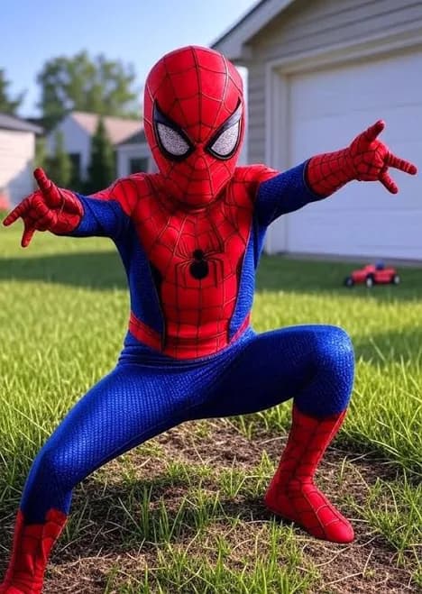 Spider-Hero Costume for Boys and Girls
