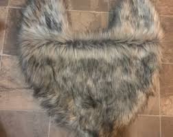 Silver Fox Faux Fur Viking Ren Faire LARP Cape Capelet Mantle Drape Druid Cosplay - Etsy