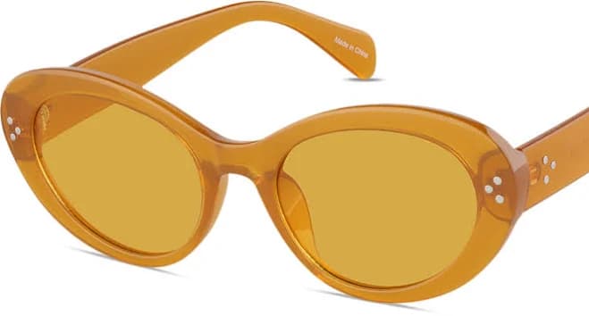 Zenni Women's Vintage Cat-Eye Full Rim Sunglasses