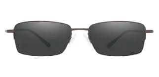 Ezekiel Rectangle Green Non-Rx Sunglasses | Payne Glasses
