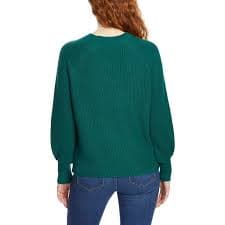 Jessica Simpson Women's Bell Sleeve Soft Rib Knit Top Relaxed Fit Sweater - Walmart.com