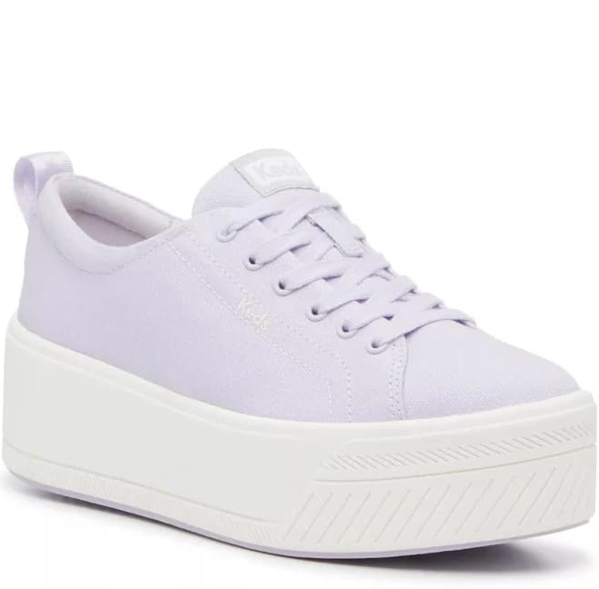 Keds Women's Skyler Platform Lace-Up Canvas Sneakers