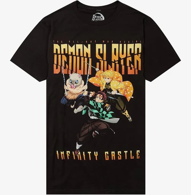 Demon Slayer Infinity Castle Trio Graphic T-Shirt