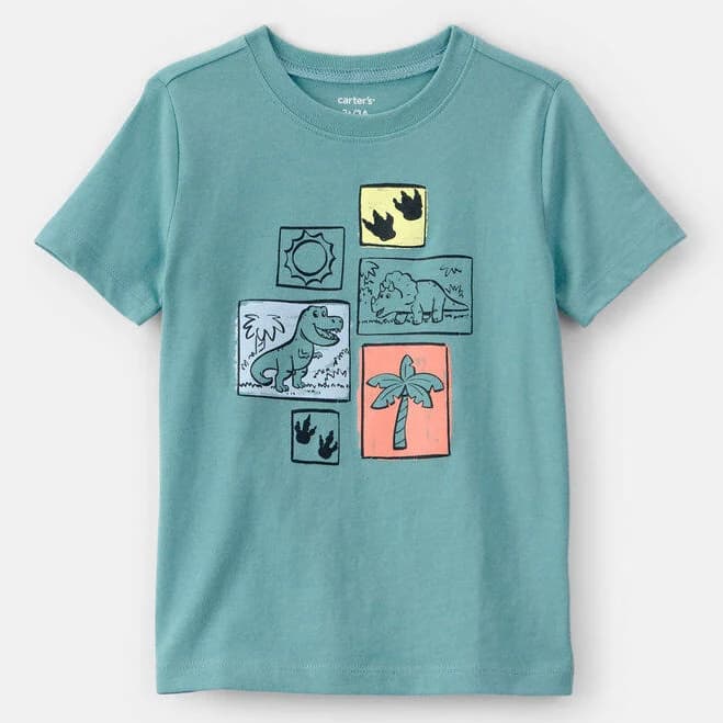 Carter's Toddler Dinosaur Graphic Tee