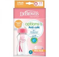 Dr. Brown's Options+ Wide-Neck Bottle, 9oz, 270ml