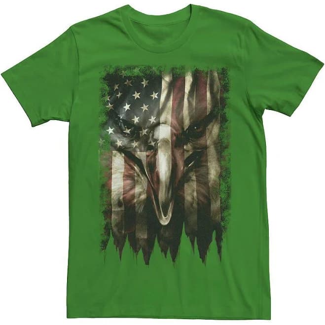 Bald Eagle Face Graphic Tee