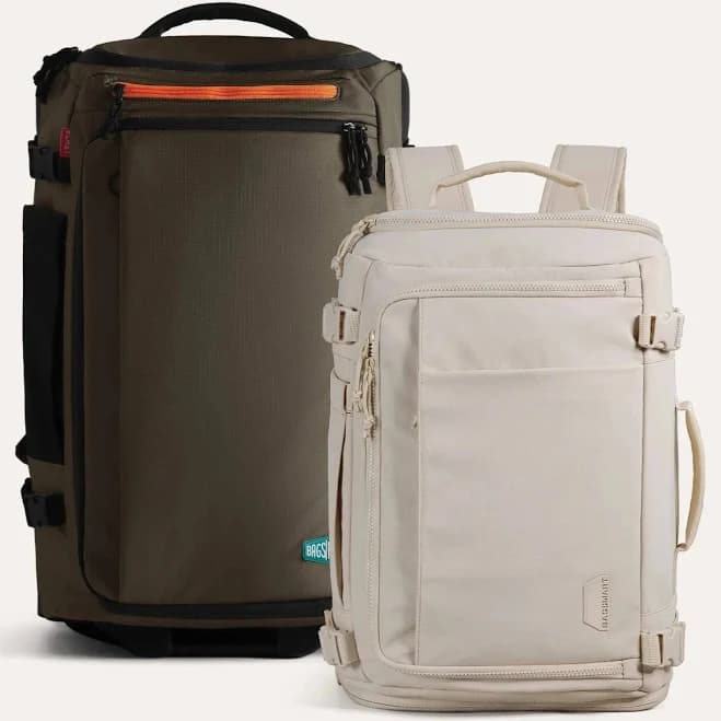 Bagsmart Blast Freedom Set Rolling Luggage Backpack