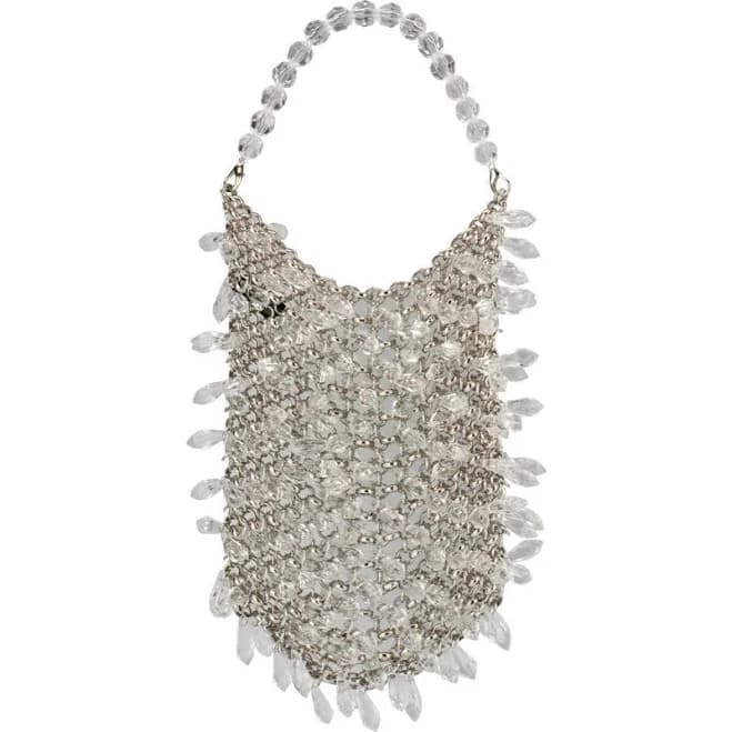 Olga Berg Florence Chainmail Convertible Shoulder Bag