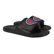 Champion Women's Black/ NEGRO Slide Slip-on Adjustable Sandal UNİSEX Shoe