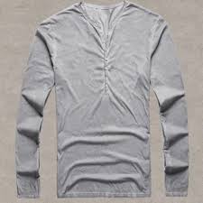 Men's Cotton Casual Long Sleeved Vintage T-Shirt | ZORKET