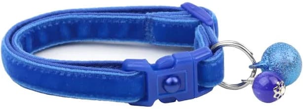 Soft Velvet Cat Collar Small
