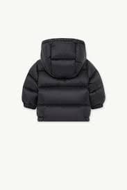 Black New Macaire Hooded Down Jacket - Outerwear for Children | Moncler US