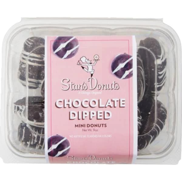 Stan's Donuts Chocolate Dipped Mini Donuts